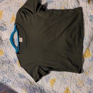 Army green olive color crop top medium stretchy